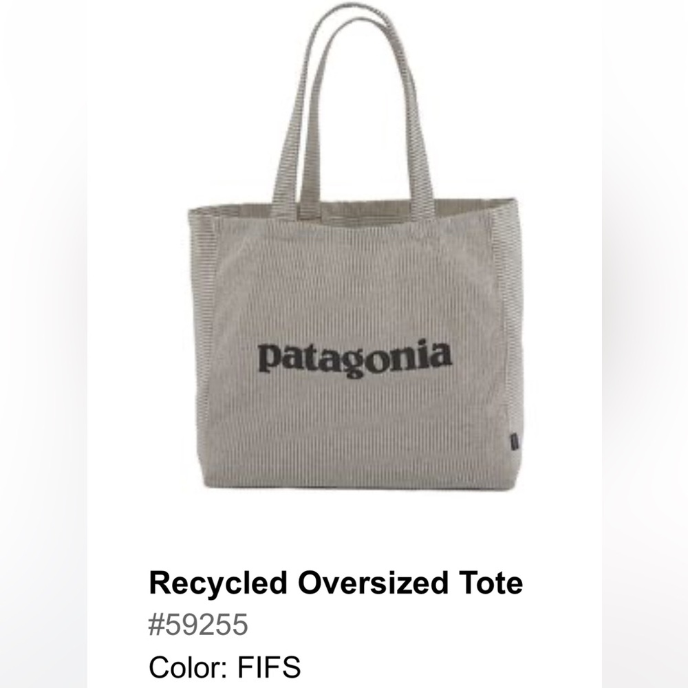 Patagonia Recycled Oversized Tote